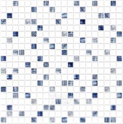 Панель ПВХ Регул Самоклеящаяся Эффект мозаика Северное сияние (474x474x3мм)