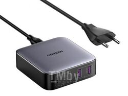 Сетевое зарядное устройство UGREEN 2*USB-A+2*USB-C 65W Desktop Fast Charger CD327 (Space Gray) 90747