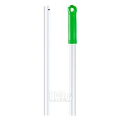 Ручка для МОПа алюминиевая 140см, d=23,5мм, цв.зеленый Uctem Plas AES291G