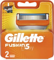 Набор сменных кассет Gillette Fusion (2шт)