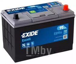 Аккумуляторная батарея 95Ah EXIDE EXCELL 12V 95AH 720A ETN 0(R+) Korean B1 306x173x222mm 23kg