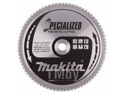 Пильный диск для металла, 305x25.4x2.0x78T MAKITA