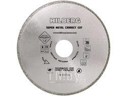 Алмазный круг 125х22 мм по металлу Super Metal Correct Cut HILBERG (Назначение: сталь, цветные металлы, арматура, чугун.)