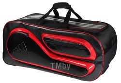 Сумка дорожная Adidas Pro Line Team Wheel Bag BPRO 06 (черный/красный)