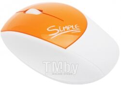 Мышь CBR Simple S10 (оранжевый)