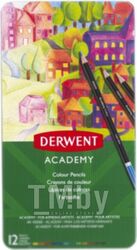 Набор цветных карандашей Derwent Academy Colour / 2301937 (12шт)