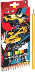 Набор цветных карандашей deVente Racing 2М / 5024005 (24цв)