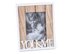Рамка для фото деревянная You&Me 19*15 см (арт. 25418065, код 156139)