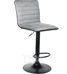 Стул (кресло) барный Kingstyle Capri GB, основание черное, велюр Seven 12 (темно-серый)