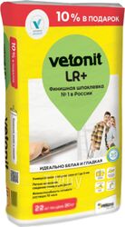 Шпатлевка WEBER Vetonit LR+ (22кг, белый)