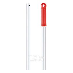 Ручка для МОПа алюминиевая 140см, d=23,5мм, цв.красный Uctem Plas AES291R