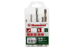 Набор сверел Hammer Flex 202-906 DR set No6 (5pcs) 5-8mm металл\камень, 5шт. Hammer 202-906