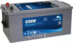 Аккумулятор Prof Power 235Ah 1300A (Front) 518x279x240 EXIDE EF2353