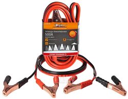 Провода прикуривания 500А (4м, 12 24В) (серия STANDARD) (SA-500-10S)