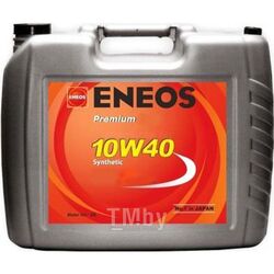 Моторное масло ENEOS 10W40 (20L) Premium API: SL/CF, ACEA: A3/B4,MB 229.1,VW 505.00,BMW Special Oil 10W40 PREMIUM 20L