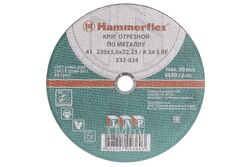 Круг отрезной Hammer Flex 232-024 по металлу A 30 S BF / 230 x 3.0 x 22,23 86945