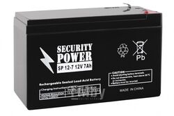 Аккумуляторная батарея Security Power SP 12-7 12V/7Ah