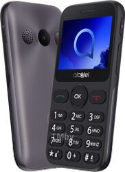 Мобильный телефон Alcatel 2019G (серый металлик)