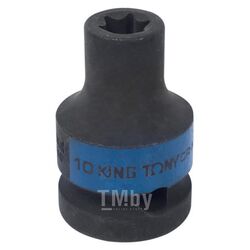 Головка торцевая ударная KING TONY TORX Е-стандарт 1/2", E10, L = 38 мм 457510M