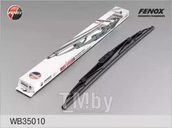 Щетка стеклоочистителя 350 мм (14''), каркасная, Крепление: Крючок FENOX WB35010
