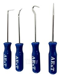 Крючки для демонтажа уплотнительных колец (набор 4шт), шт. AE&T TA-F1017