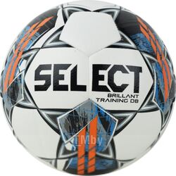 Футбольный мяч Select Brillant Training DB v22 (размер 4, белый/серый)