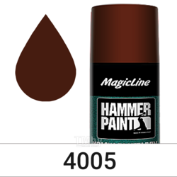 Краска по металлу (молотковая) коричневый 265 г. MagicLine ML4005