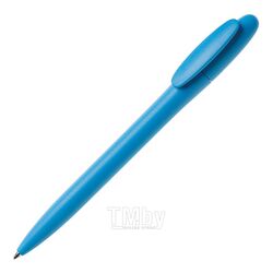Ручка шарик/автомат "Bay MATT" 1,0 мм, пласт., матов., голубой, стерж. синий Maxema B500-MATT-77