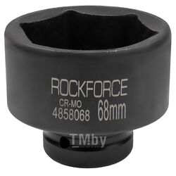 Головка ударная глубокая 1", 68мм (6гр) RockFORCE RF-4858068