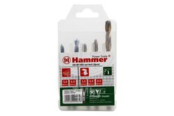 Набор сверел Hammer Flex 202-905 DR set No5 (5pcs) 5-8mm металл\дерево, 5шт. Hammer 202-905