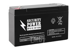 Аккумуляторная батарея Security Power SP 6-12 6V/12Ah