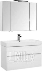 Комплект мебели для ванной Aquanet Бруклин 100 / 207800