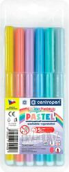 Фломастеры Centropen Colour World Pastel / 7550 0609 (6шт)