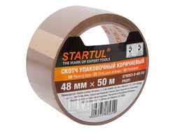 Скотч упаковочный коричневый 48ммх50м STARTUL PROFI (ST9053-2-48-50) (плотность 45мкм)