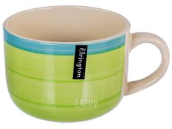 Чашка суповая керамическая "Зелень лета" 500 мл (арт. 139-23034, код 433749)