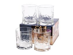 Набор стаканов для виски стеклянных "Tasting Time. Whiskey" 4 шт. 340 мл Luminarc