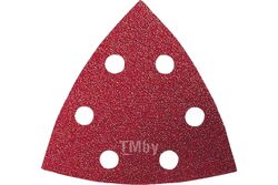 Шлиф. материал COARSE CUT на бумажной основе треугольник 90мм GRIP Р120 6 отв. MIRKA 4060405012