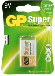 Батарейка GP Batteries Super 6LR61 Крона 1604A-5CR1/5V1