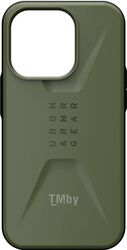 Чехол UAG Civilian для iPhone 14 Pro Olive (114042117272)