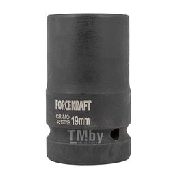 Головка ударная для футорки 1", 19мм (4гр.) FORCEKRAFT FK-4819019