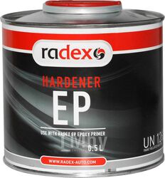 Отвердитель для эпоксидного грунта для EP эпоксидного грунта RAD800003, 0,5 л RADEX RAD800100
