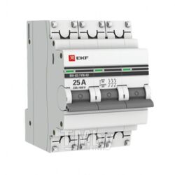 Выключатель нагрузки EKF PROxima ВН-63 3п 25А / SL63-3-25-pro