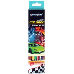 Набор цветных карандашей Darvish Машинка / DV-1073-6 (6шт)