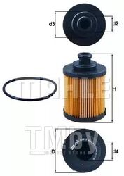 Фильтр масляный Fiat, Opel, Suzuki 1.3JTD/CDTI (UFI исполнение) KNECHT OX418D