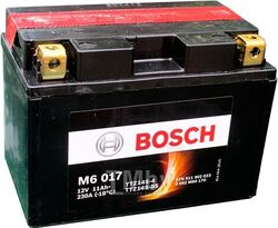 Аккумулятор для мототехники BOSCH MOBA AGM M6 12V 11AH 230A (YTZ14S-4/YTZ14S-BS) 150x87x110mm 4.3kg BOSCH 0092M60170