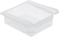 Полка в холодильник подвесная прозрачная, пластик, MARMITON (Размер: 16,5х15,5х6,5 см)