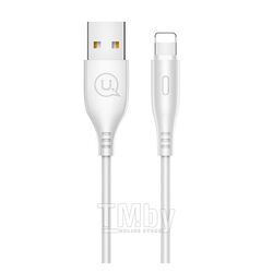 Кабель USB2.0 AM-microBM 1.0м USAMS U18 Round 5V-2A белый SJ268USB02