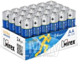 Комплект батареек Mirex R6 1.5V (LR6-B24) (24шт)