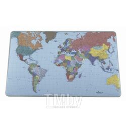 Бювар 40*53 см "Карта мира" разноцветный Durable 721119