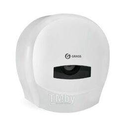 Диспенсер для туалетной бумаги в средних и больших рулонах, пластик, цв.белый GRASS IT-0643